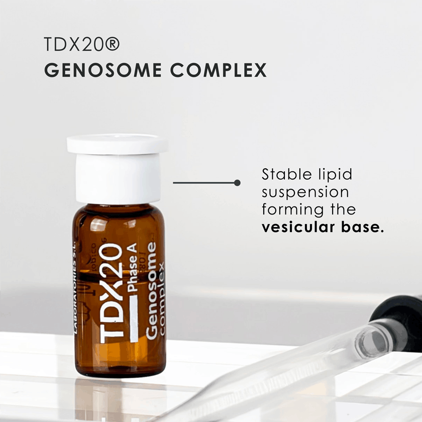 TDX20 基因体复合结构示意