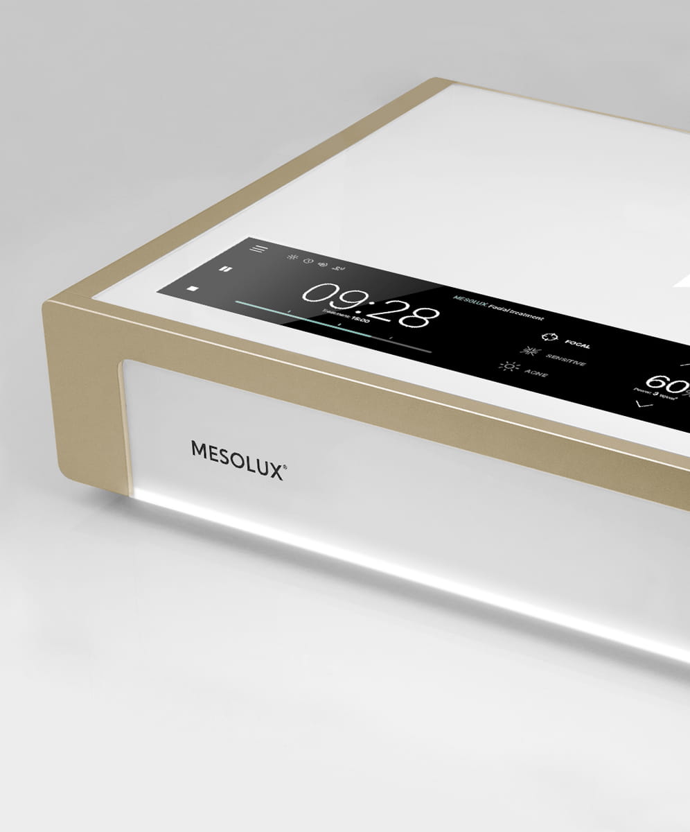 MesoLux Pro 金色机身细节
